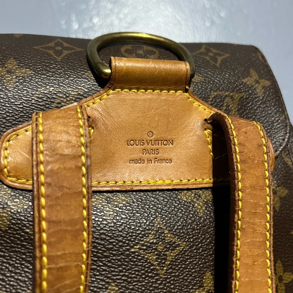 Louis Vuitton Montsouris Monogram Canvas Backpack Brown - Picture 5 of 10